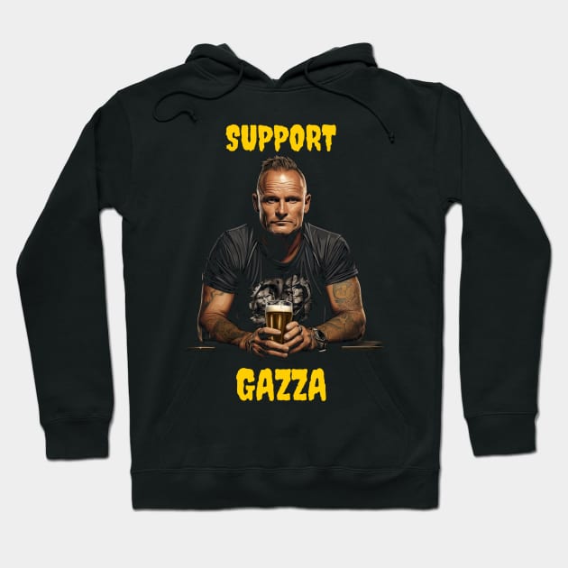 Support gazza Hoodie by Popstarbowser